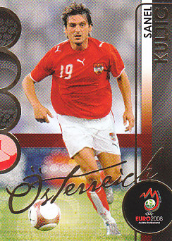 Sanel Kuljic Austria Panini Euro 2008 Card Collection #134